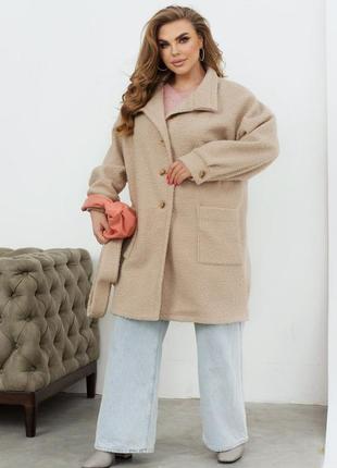 Женское пальто кардиган букле цвета4 фото