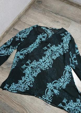 Легка шифонова блуза, блуза на купальник, пляжна кофта на купальник2 фото