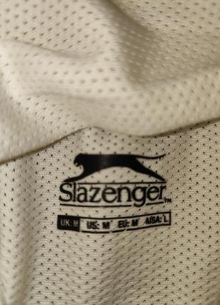 Мужской белый костюм футболка брюки оригинал slazenger7 фото