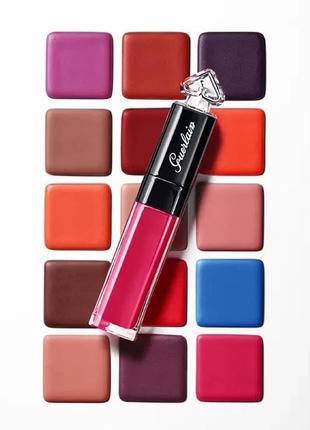 Рідка помада для губ guerlain la petite robe noire lip colour'ink l120 — empowered, без коробки8 фото