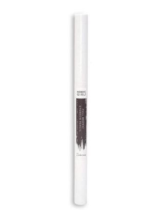 Карандаш для бровей lumene nordic girl full brows eyebrow pencil 02, тестер