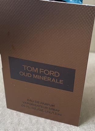 Tom ford oud minerale edp, 1,5ml1 фото