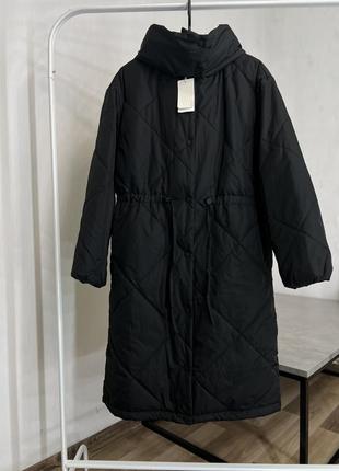 Отличная куртка на весну стеганное пальто stradivarius в стиле zara