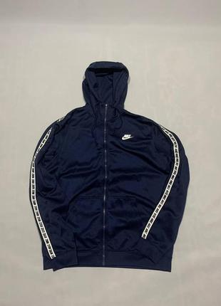 Спортивна кофта nike m nsw repeat fz hood poly