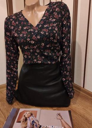 Стильная блуза,цветочный принт,100%вискоза s.oliver2 фото