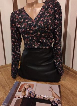 Стильная блуза,цветочный принт,100%вискоза s.oliver3 фото