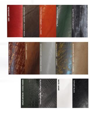 Колье из натуральной кожи ручной работы ( цвета разные)7 фото