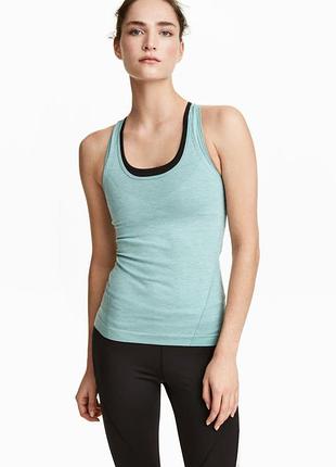 Спортивна безшовна майка h&m s