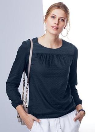 Стильная текстурированная блуза от tchibo(германия) (46, евро)