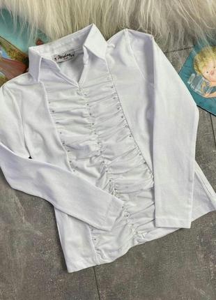 Sale!!! обалденная блузка в школу. виробництво туреччина.1 фото