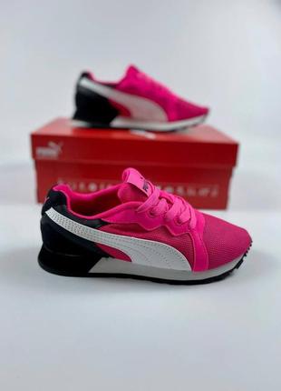 Кросівки puma fast жіночі puma cali рожеві adidas iniki весна adidas campus nike air max, adidas samba, nike jordan 1, nike huarache2 фото