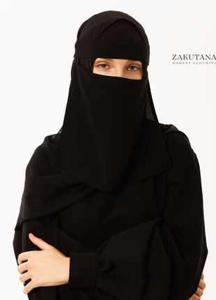 Никаб от zakutana.ua | мусульманская одежда, хиджаб, мусульманская маска для лица