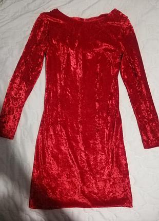 Плаття, сукня бархатна
