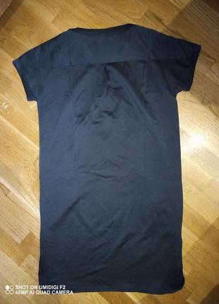 Черное платье-туника р. s moss copenhagen6 фото