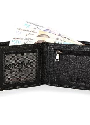 Кошелек be мужской кожа bretton 208-l1 black4 фото