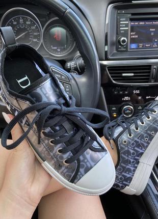 Стильні жіночі кеді кросівки d!or b23 low-top sneakers