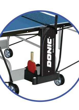 Тенісний стіл donic indoor roller 800/синій3 фото