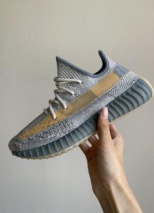 Adidas yeezy удобные женские кроссовки адидас серый цвет (36-40)💜