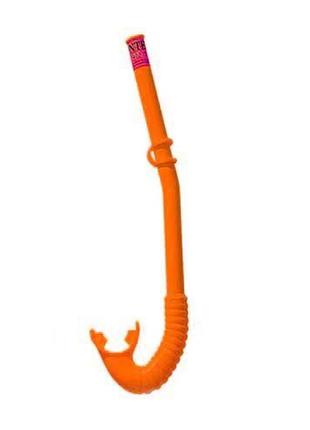 Трубка для плавания "intex" (оранжевая)
