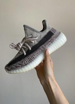 Adidas yeezy красивые женские кроссовки адидас серые (36-40)💜