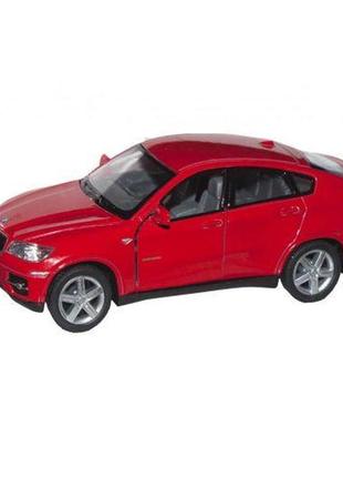 Машинка kinsmart "bmw x6" (красная)