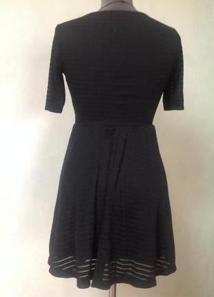 Черное платье . трикотаж. стильно. модно.