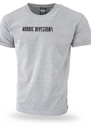 Чоловіча футболка сіра dobermans aggressive nordic division ts91egy (m)