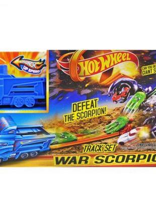 Трек із запуском "hot wheel: скорпіон" від egorka