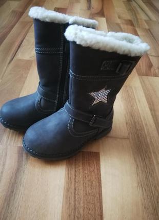 Чобітки шкіряні