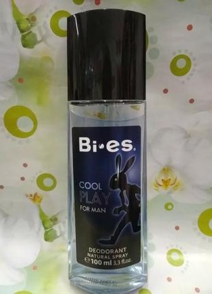 Дезодорант спрей для чоловіків cool play (bi-es) 100мл