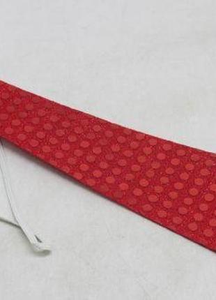 Краватка на гумці святкова, червона2 фото