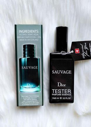 🔥тестер в стилі sauvage 65 мл,парфуми,духи, туалетна вода1 фото