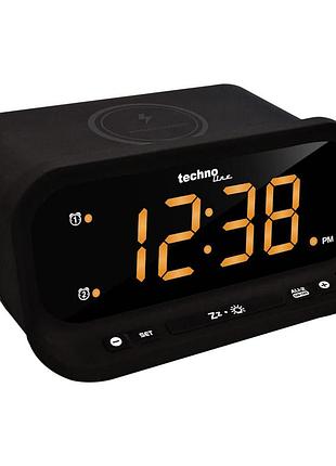 Годинник настільний technoline wt477 wireless mobile charging black (wt477) 3