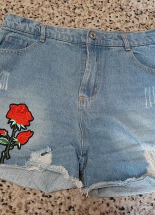 Шорты джинс
