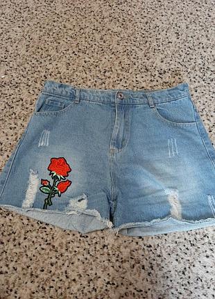 Шорты джинс 2