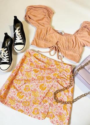 Міні спідниця зара.