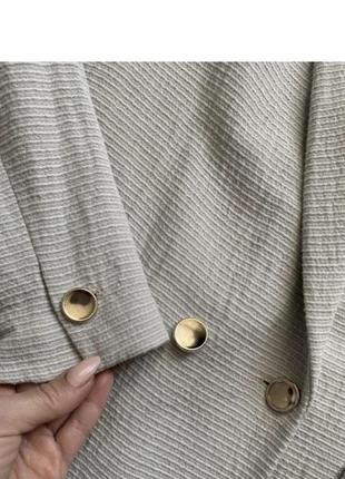 Zara пиджак, жакет, блейзер, пиджак оверсайз, удлиненный блейзер5 фото