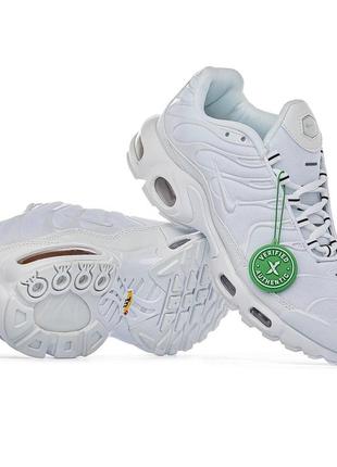 Кросівки nike air max tn plus full white