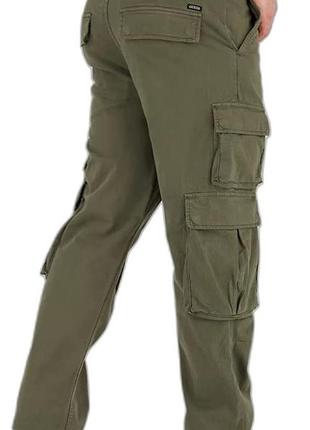 Брюки карго guess men's chevron cargo pants оригинал из сша размер 32