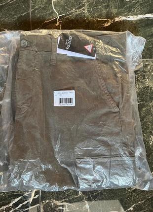 Штани карго guess men's chevron cargo pants оригінал із сушарки 326 фото