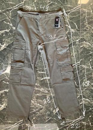 Брюки карго guess men's chevron cargo pants оригинал из сша размер 322 фото