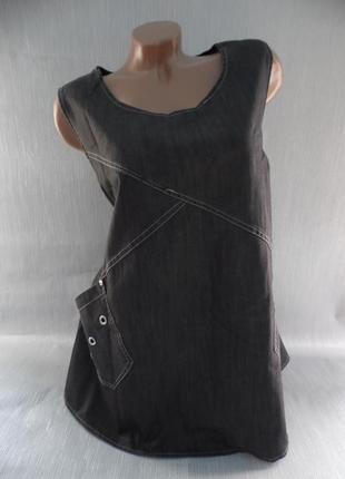 Туника джинсовая mama style*