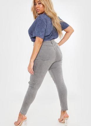 Стрейчевые джинсы скины большой размер2 фото