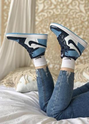 Nike air jordan 1 retro(лаковая кожа)🆕женские кожаные найк аир джордан🆕