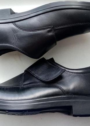 Новые кожаные туфли мокасины pavers (оригинал, крупнобритантия) ecco2 фото