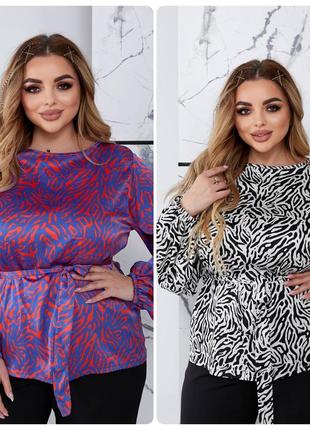 Красивая шелковая блузка