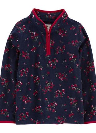 Oshkosh ший carters флісова кофта пуловр ефлиска kid vintage floral print microfleece cozie