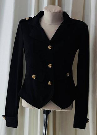 Шикарный трикотажный пиджак жакет