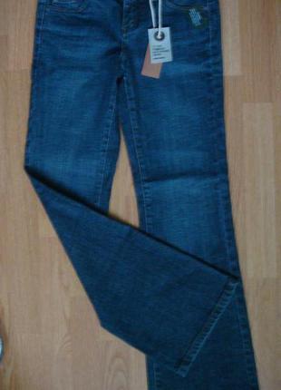 Boot cut джинсы topshop moto denim2 фото