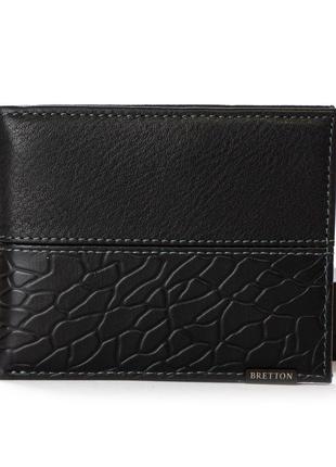 Кошелек be мужской кожа bretton 208g-l1 black